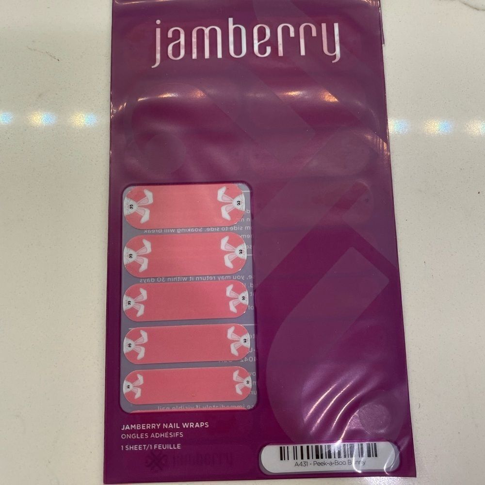 Jamberry Bunny Easter nail wrap